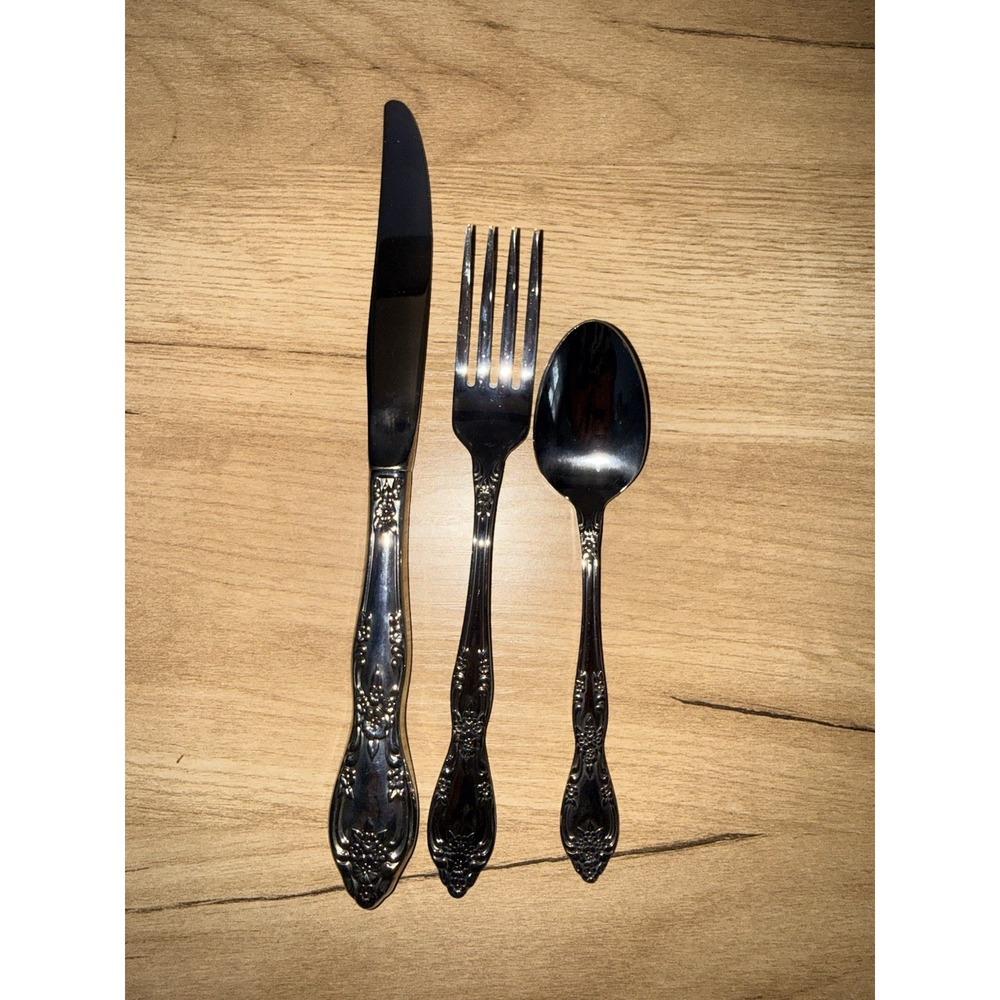 Oneida Stainless Flatware - WORDSWORTH -  3 Pieces NEW‎